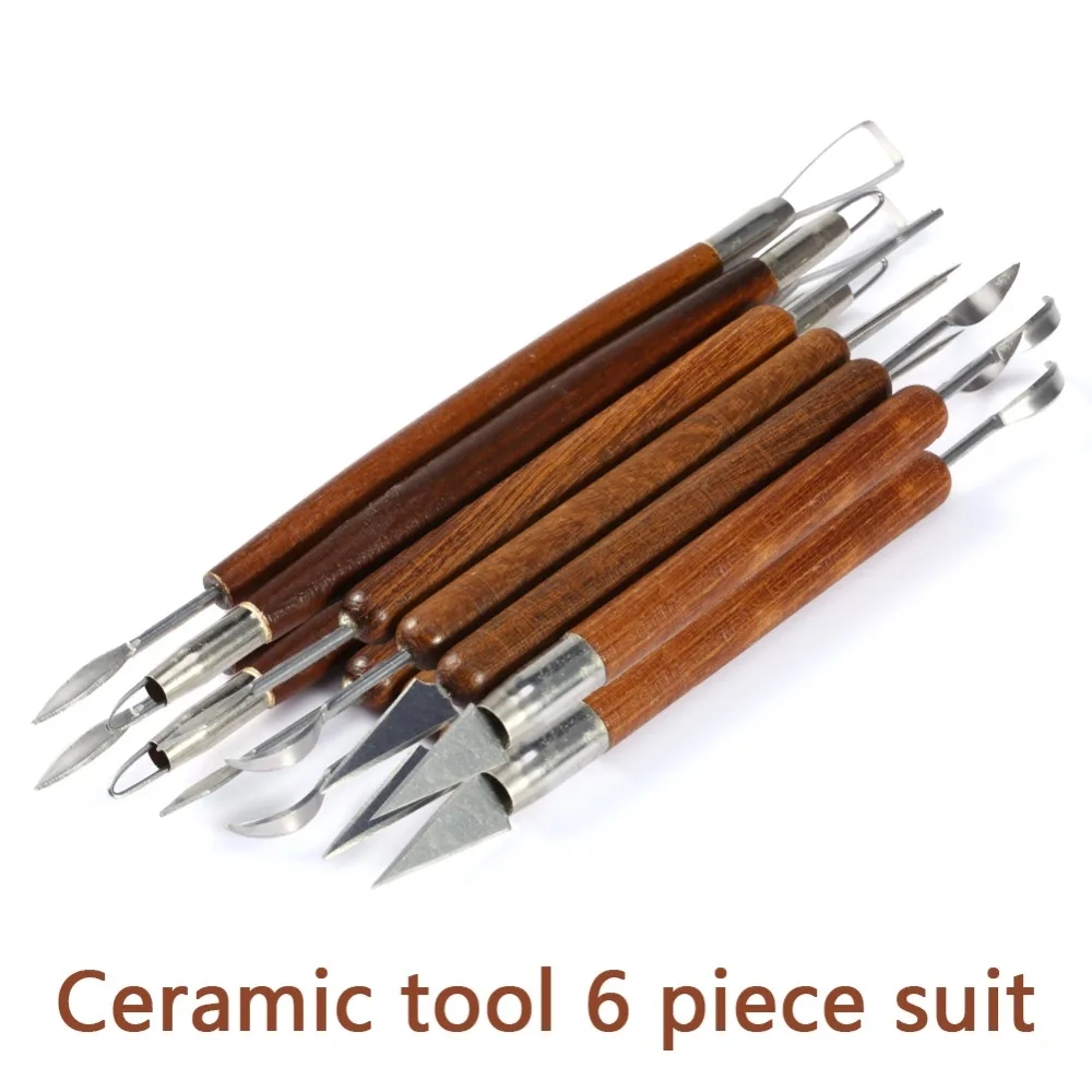 Wood Chisel Set - 6 шт. инструмент для лепки, набор