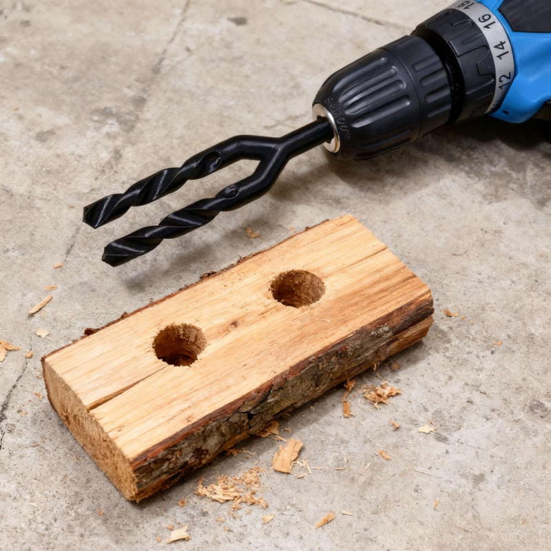 Woodworking Jokes - Практичный шуточный двойной сверлильный бур: забавный