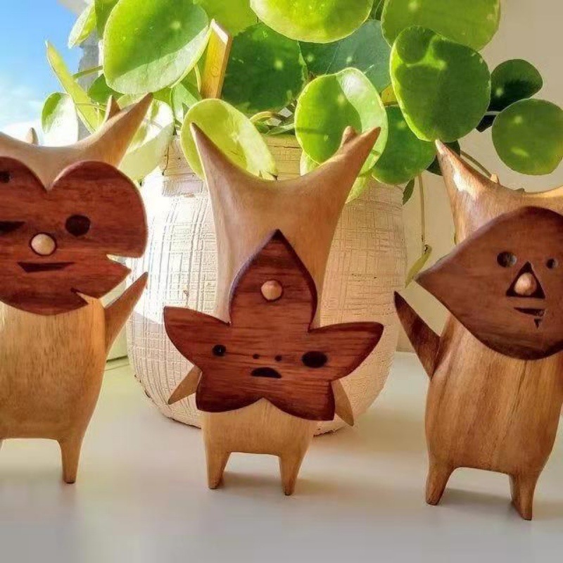 Woodworking Resin - 1/2/3 шт. деревянная статуя Корка, украшение