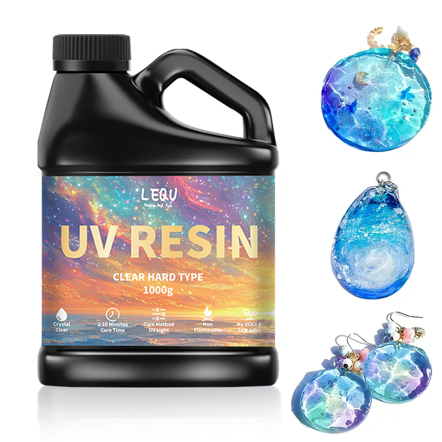 Woodworking Resin - 100/200/500/1000 г УФ-клей для эпоксидной смолы,