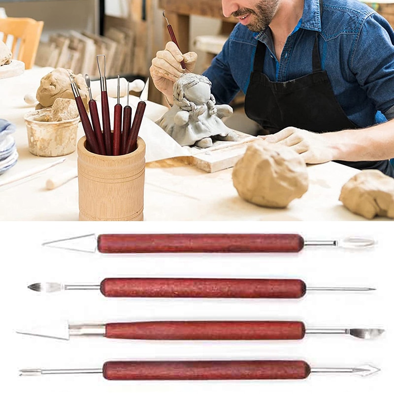 6 шт., инструменты для лепки к – обзор и цена Wood Chisel Set