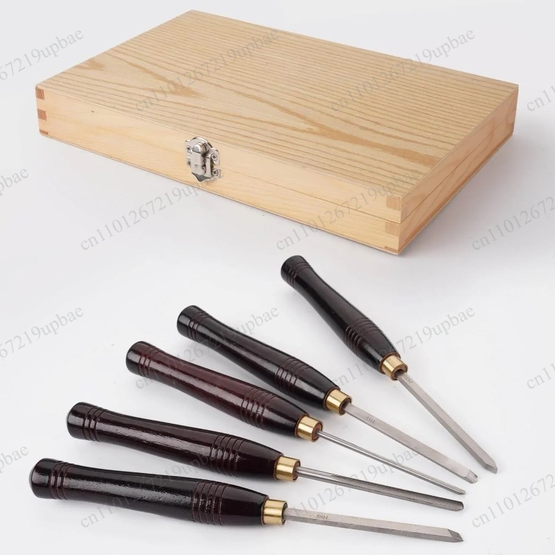 Набор из 5 токарных резцов из  – обзор и цена Wood Chisel Set