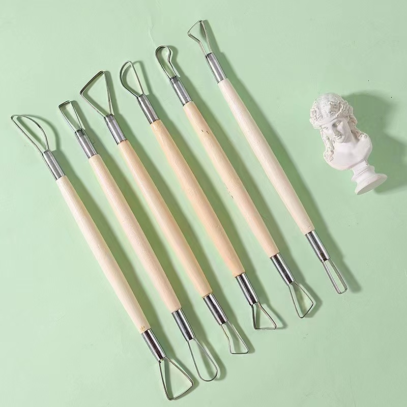 6 шт., деревянная ручка, воско – обзор и цена Wood Chisel Set